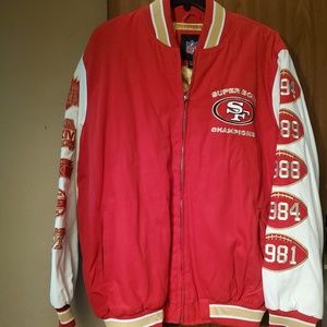 49ers super bowl jacket